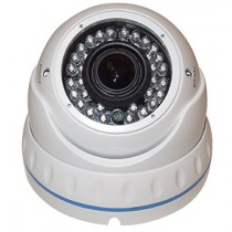 Camvtech USA - AHD 2.0 MPl 1080P 1/3" Sony IMX225 2.8-12mm Varifocal Lens 36 IR Led, color “Indoor & Outdoor Weatherproof” White Dome Camera, OSD Control