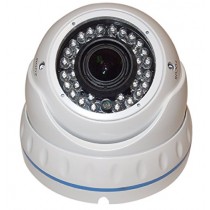 Camvtech USA - AHD (1.3 Mega Pixel) 720P\960P 1/3" Sony IMX225 2.8-12mm Varifocal Lens 36 IR Led 150 feet distance Color “Indoor & Outdoor Weatherproof” White Dome Camera for Security Surveillance Systems OSD Control